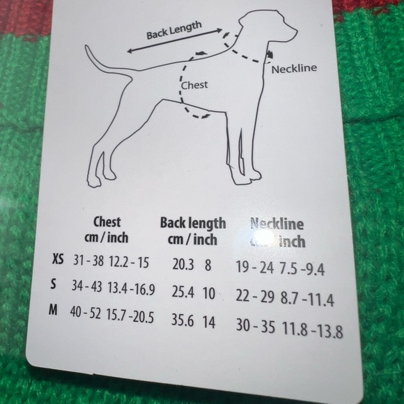 Avocado 🥑 Christmas dog sweater - Picture 2 of 2